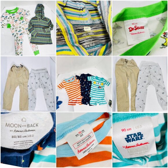 Toddler Boys Hanna Andersson + Zara + Tea Collection Bundle Lot 2T / 3T - Picture 3 of 16